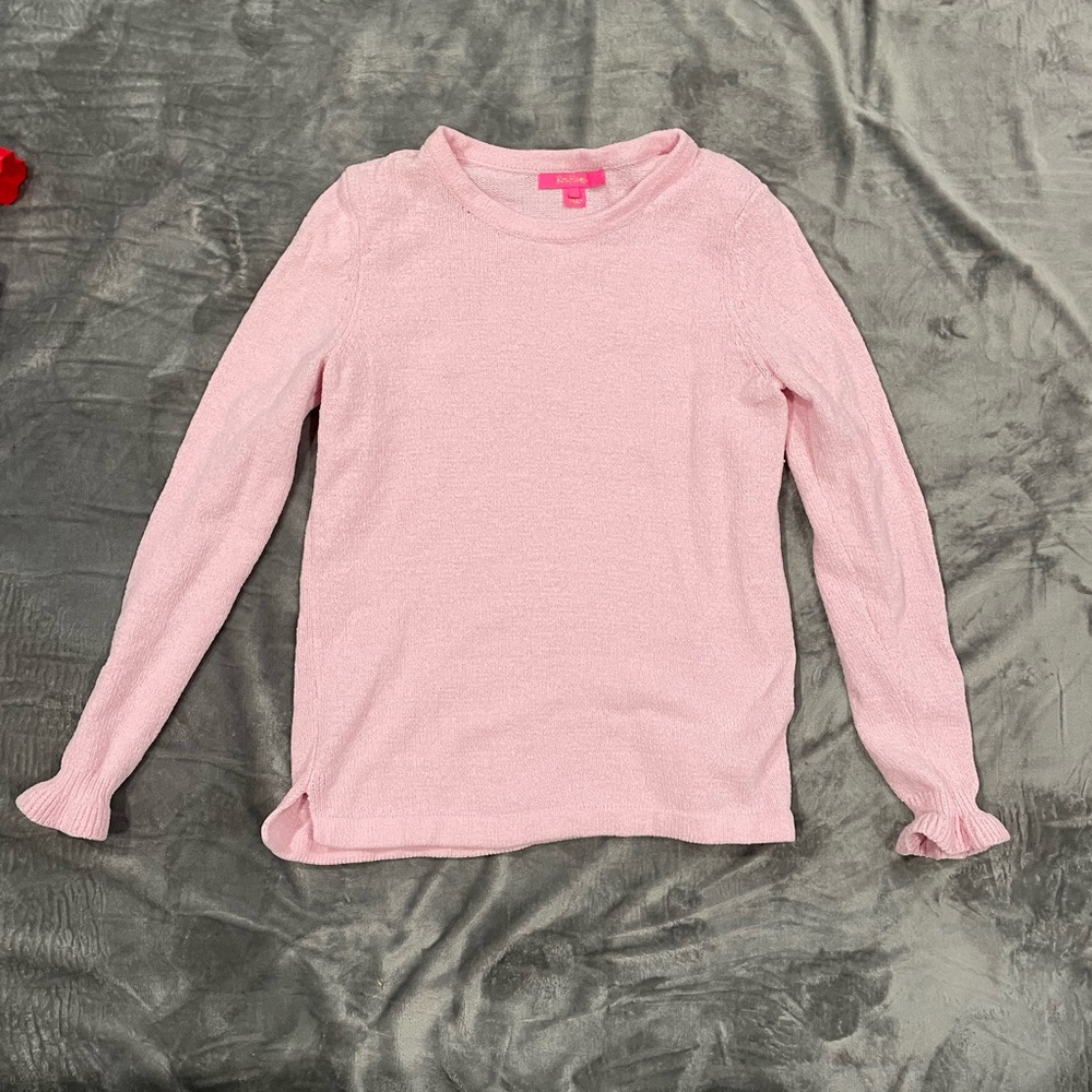 Pink Long Sleeve Sweater